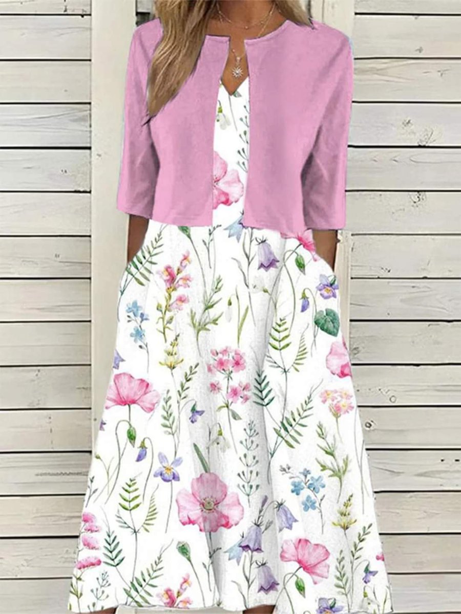 ShopTourEva's tweet image. ✅ Catalog here 👉 ali.ski/QWyvDt Coat With Skirt, Regular Fit Elegant Wrap Floral Two-Piece Set for women 🌸 This regular fit ensemble features a chic wrap coat with three-quarter sleeves and a matching skirt in a beautiful floral pattern. 

#ElegantSet #FloralPattern
