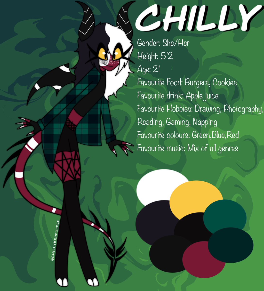 ChillyKerfuffle's tweet image. My Oc’s