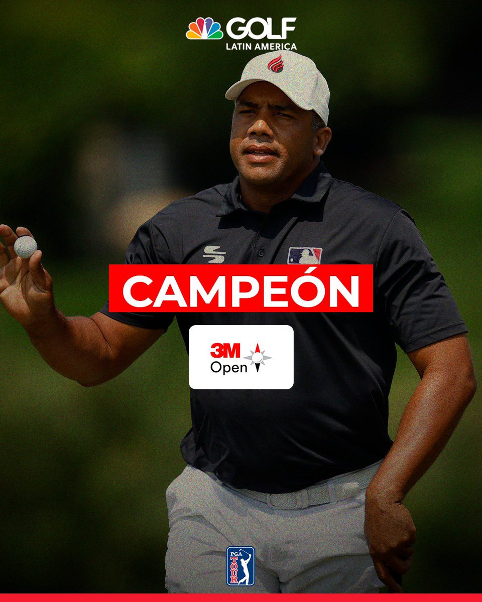 VEGAS REGRESA A LOS TRIUNFOS EN EL PGA TOUR 🏆🇻🇪

Gracias a un notable birdie en el hoyo 18 del TPC Twin Cities, Jhonny asegura su CUARTA victoria en el PGA Tour tras imponerse en el 3M Open. 😍

¡¡A celebrar, CAMPEÓN!! 👑