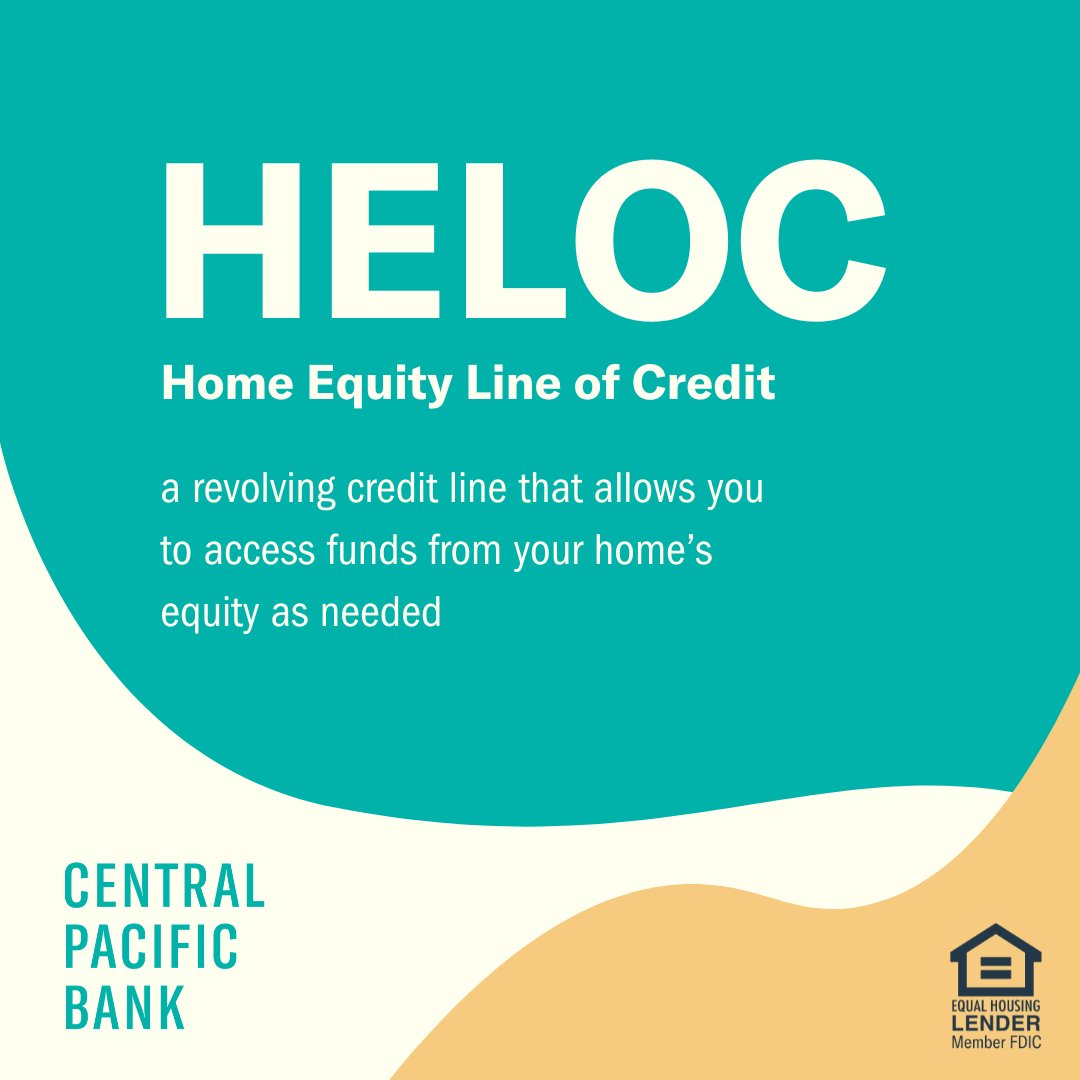 Did you know? With a HELOC, you can borrow money using your home's value whenever you need it. You have the flexibility to decide how and when to use these funds.

Explore the benefits of a CPB HELOC today! Learn more at hubs.li/Q02H_YVM0

Member FDIC. Equal Housing Lender.