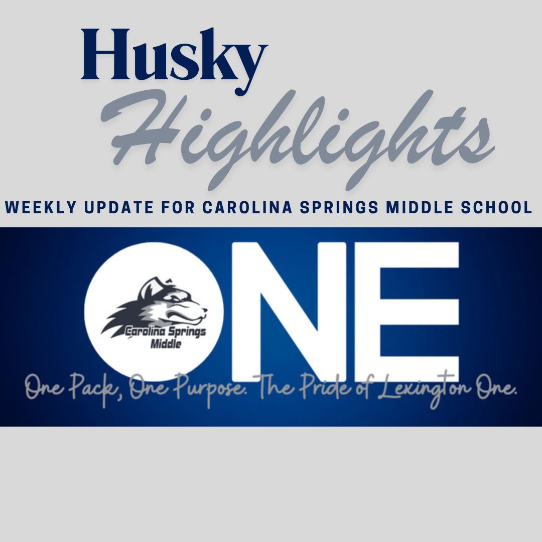 Huskies, click on the link in our bio for the first Husky Highlights of the 2024-2025 school year!  #OnePackOnePurpose