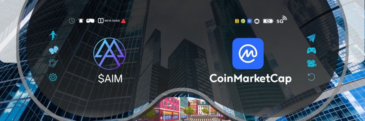 MetaOasisVR l $AIM🔺 (@metaoasisvr) on Twitter photo We are pleased to introduce our token to the world's largest token information platform <a href="/CoinMarketCap/">CoinMarketCap</a>
The market is bullish, and we've already preheated.
📊 CMC LINK: coinmarketcap.com/currencies/met…
Don't miss out good news of $AIM (AI-Metaverse)
<a href="/AvalancheKorea/">Avalanche Korea🔺🇰🇷</a> <a href="/avax/">Avalanche🔺</a> #AIM #100xgem We are pleased to introduce our token to the world's largest token information platform <a href="/CoinMarketCap/">CoinMarketCap</a>
The market is bullish, and we've already preheated.
📊 CMC LINK: coinmarketcap.com/currencies/met…
Don't miss out good news of $AIM (AI-Metaverse)
<a href="/AvalancheKorea/">Avalanche Korea🔺🇰🇷</a> <a href="/avax/">Avalanche🔺</a> #AIM #100xgem