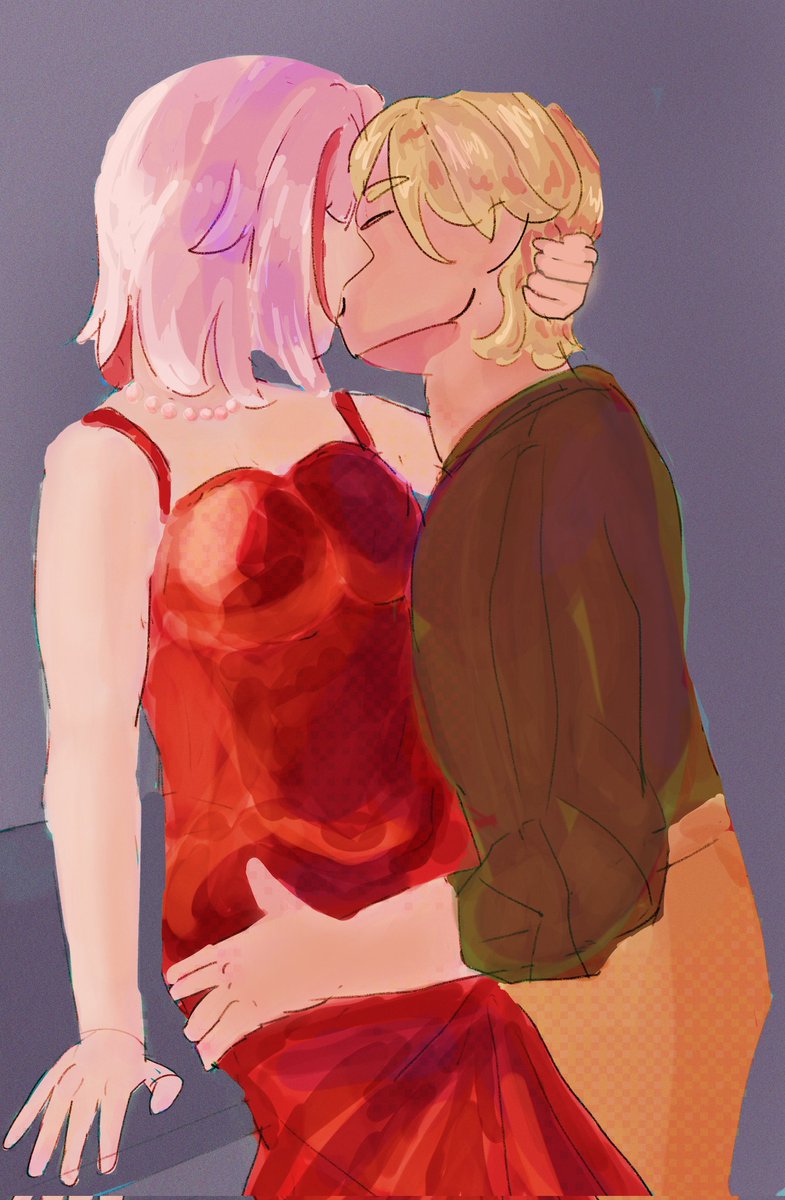 #AvenpazWeek #AvenPazWeekJuly2024 #AvenPaz Day 7. Free day! Took me long enough to mae them kiss, they are going on a date, kiss kiss fall in love