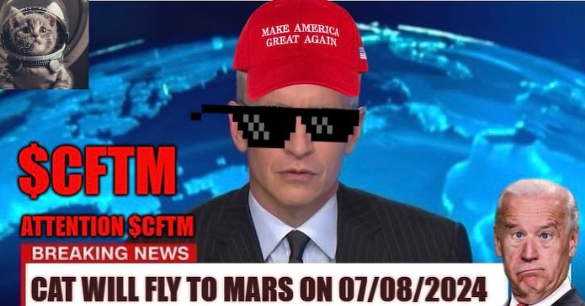 kingbezoz's tweet photo. New update ➡️❇️ 🚀 Launching day would be on 07/08/2024 🤞 $CFTM #CFTM CAT FLY TO MARS  #SOLANA #CFTM #CatFlyToMars #tokenfactory #cryptotrading #cryptocurrency #coinfactory #BTC #bitcoin #cryptocommunity #launchpad #AirdropAlert #Freeairdrops #free #cat https://t.co/KqxUKLiVet