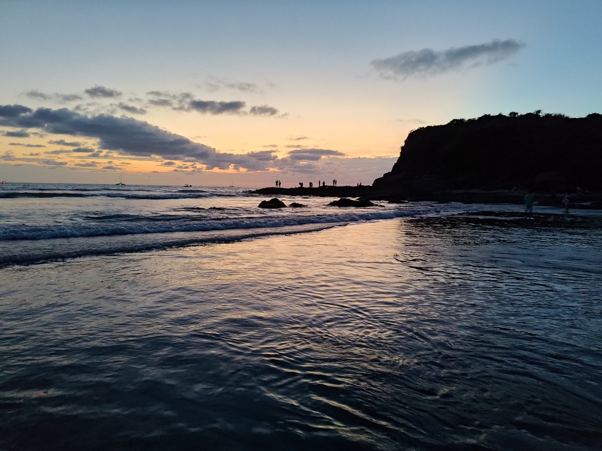 Atardecer en las playas de #Mazatlán