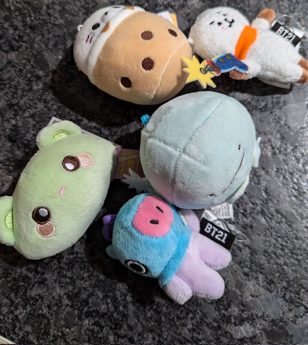 Go to the arcade, win so many plushies!