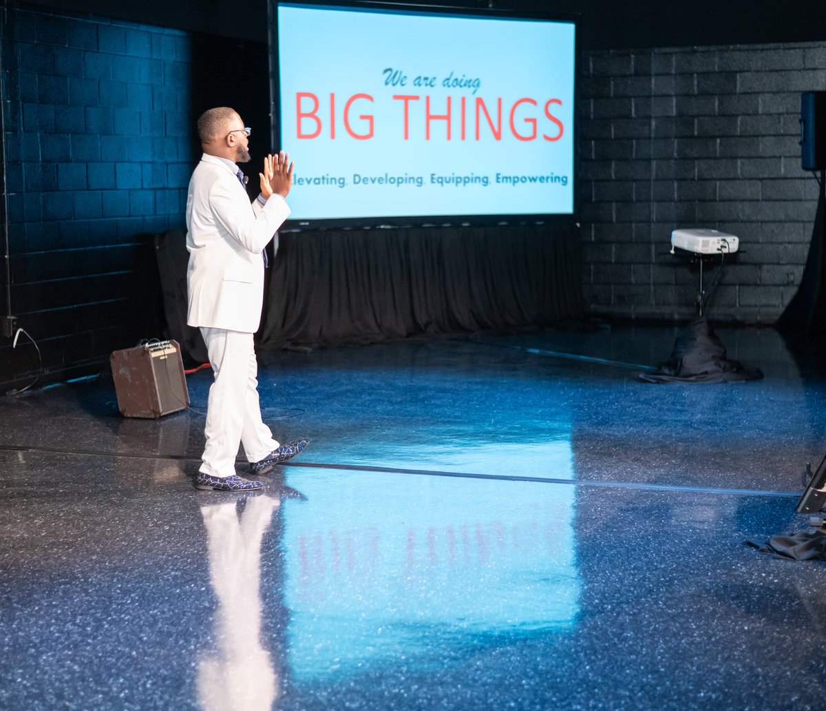 Opening of School 🥳 Thankful to my amazing team for making day 1 successful as I laid out my vision for the upcoming school year. 

Honored to lead our amazing team as we engage, empower,  &amp; elevate greatness!