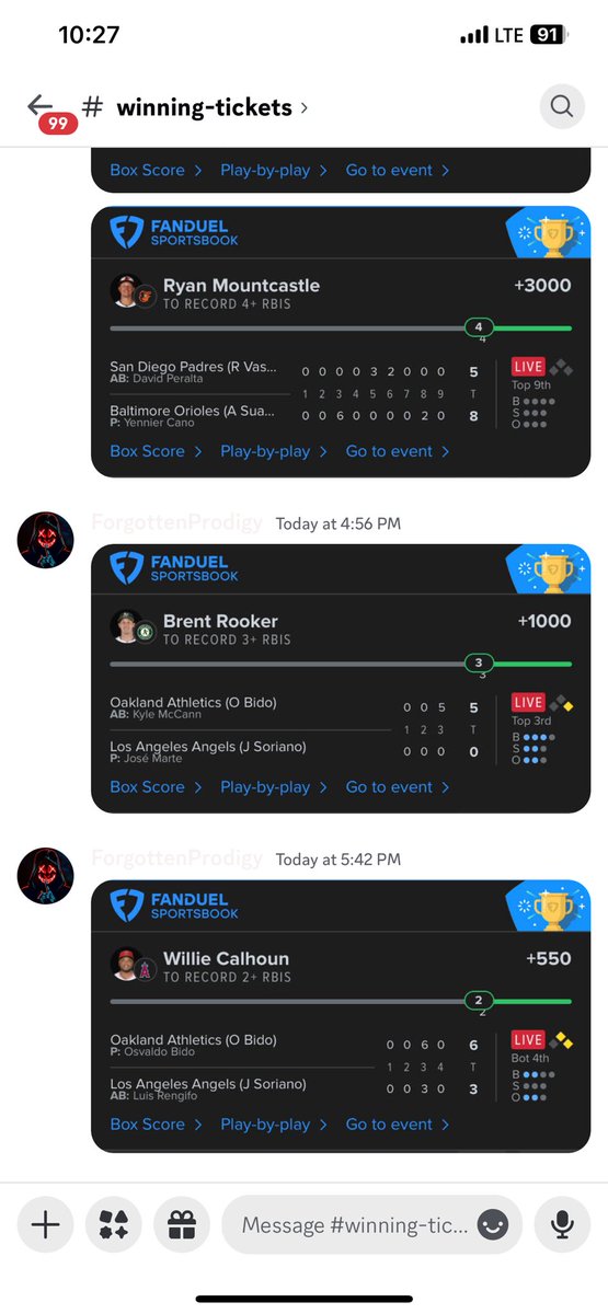DeloreanG724's tweet image. I Love Sundays today was fun in the G-Code Discord more green tickets from my signals and reads!!! This is just a Normal day for us. If you wanna Tap in Dm us for entry!!! #GCode #GreenDayEveryDay #ILoVEmyCoRd #BaseballJunkie #SportsJunkie