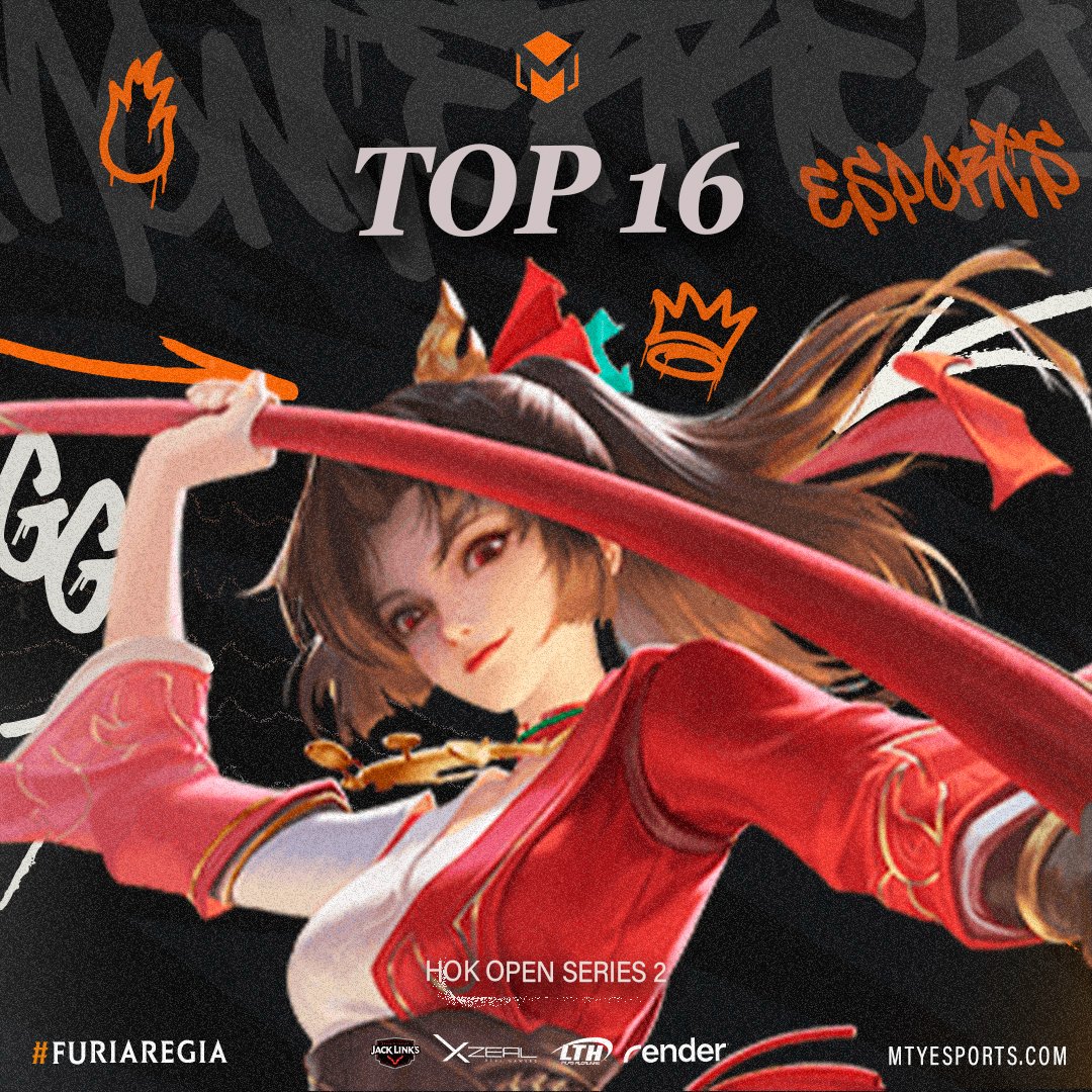 ¡SOMOS TOP 16 en Honor of kings latam norte! 🔥 ¡Qué grandes chicos!

👑<a href="/KyoAoV/">Kyo Hok</a> 
👑<a href="/Daniel_Zzz343/">SearinoX</a> 
👑<a href="/Wisxel1/">Wisxel</a> 
👑@KishouSC 
👑<a href="/Gekkichiquito/">Gekki ツ</a>
👑<a href="/TheMacFlu/">AGG McFlyMobile</a> 
👑<a href="/jamesxDz/">James</a>