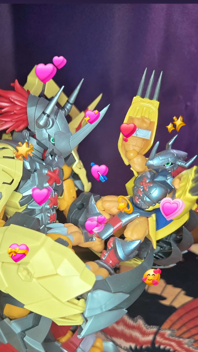 _Kimi_Cat's tweet photo. I appreciate everyone coming by to my Wargreymon build streams 💕 https://t.co/32teHJee3Z