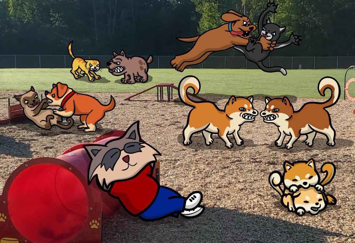 The entire market is PVP over a cat or a dog coin
In hindsight the unique meme in its own lane will leave many people sidelined.
$LOUIE is chillin.