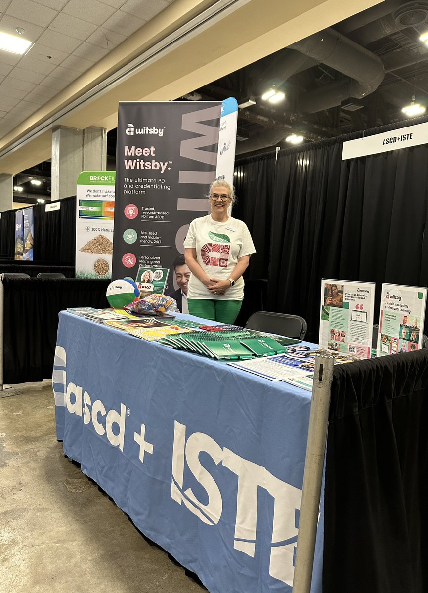 Thrilled to be part of @The_AAEA Annual Summer Conference! Join me at the <a href="/ASCD/">ASCD</a> + <a href="/ISTEofficial/">ISTE</a> booth 403. With 80+ years of experience working w/ schools &amp; educators, we’re dedicated to meeting your unique needs for learning. Looking forward to engaging w/ Ed Leaders across AR.