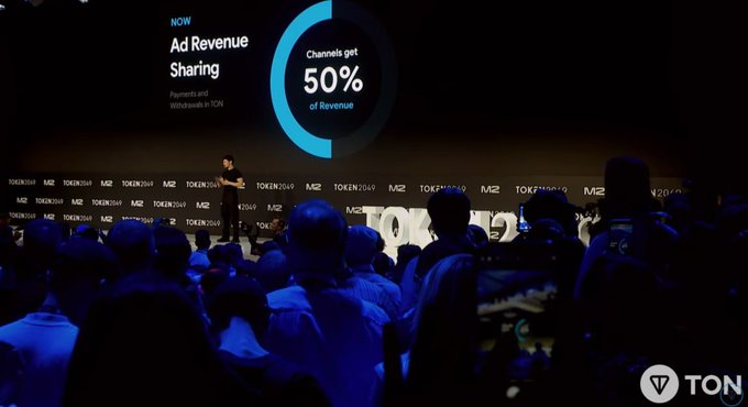 Telegram channel owners will be able to withdraw a share of ad revenue for the first time today.