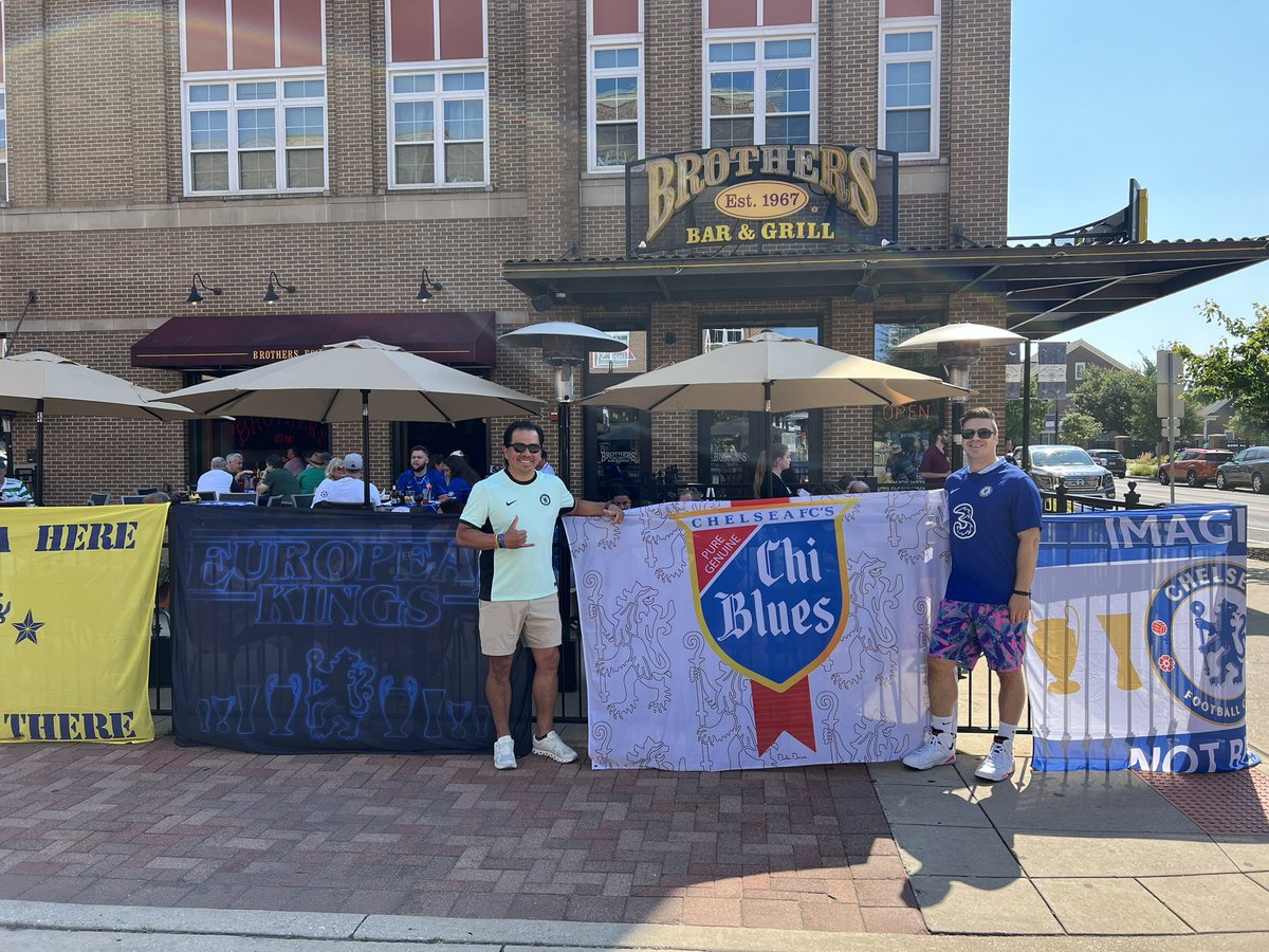 We want to thank all of our amazing friends for a wonderful weekend of Chelsea in South Bend - the happy faces are why we do it! Special thanks to @Crossroads_CFC at <a href="/CircleCityChels/">Circle City Chelsea</a> for co-hosting with us as hundreds of supporters joined us <a href="/BrothersSoBe/">Brothers South Bend</a>. And thanks to…