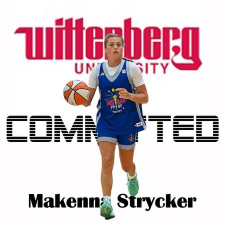 MakennaStrycker's tweet photo. I am 100% committed! Absolutely cannot thank everyone enough. From coaches who’ve taught me. To my parents who’ve supported me through everything, and lead me to who I am today. Thank you to the amazing teammates I’ve played with along the way. Wittenberg bound 🏀 https://t.co/GP7dSKhyvR