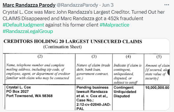 RandazzaParody's tweet photo. https://t.co/YljEoCrywm