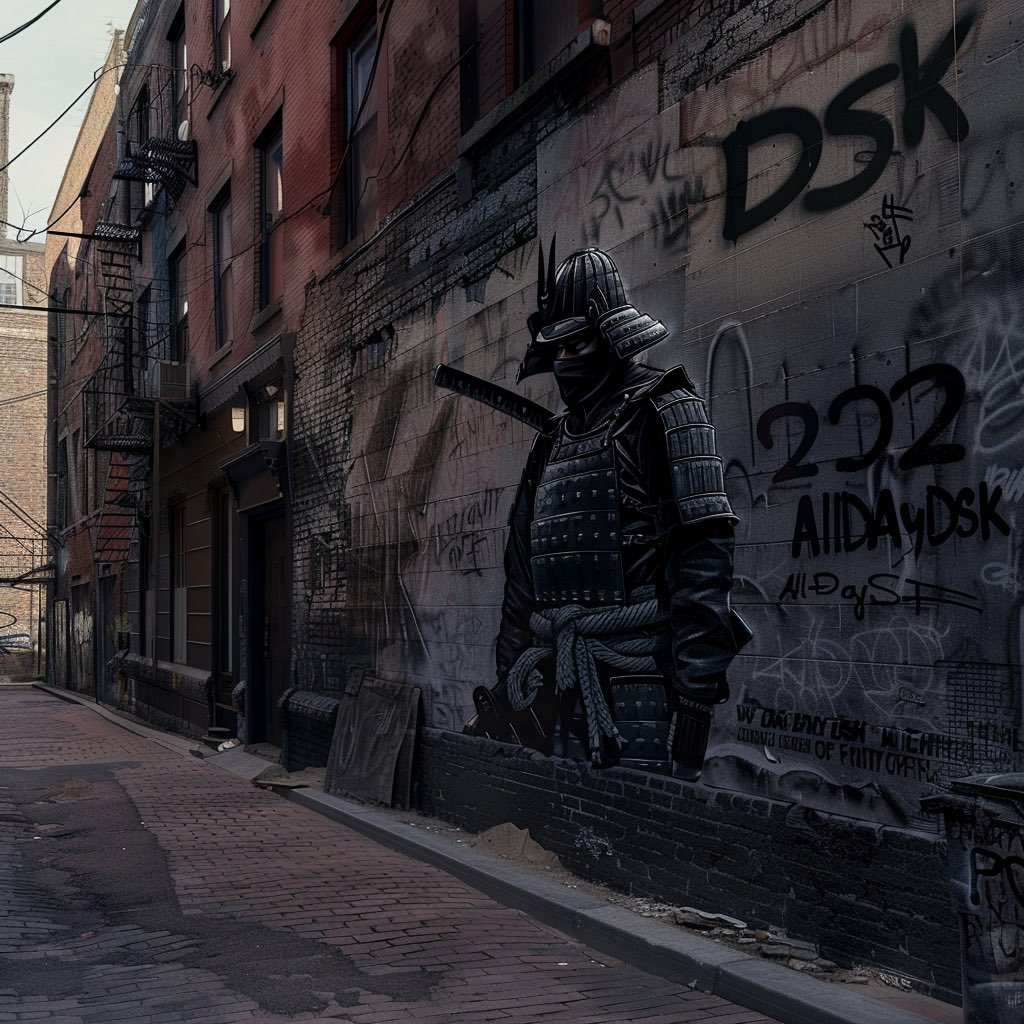 BullishBuddah's tweet image. Just went for a walk downtown with the puppers, looks like someone is putting in work. 

#CommunityOverEverything #AllDayDSK  @_DSKDAO_