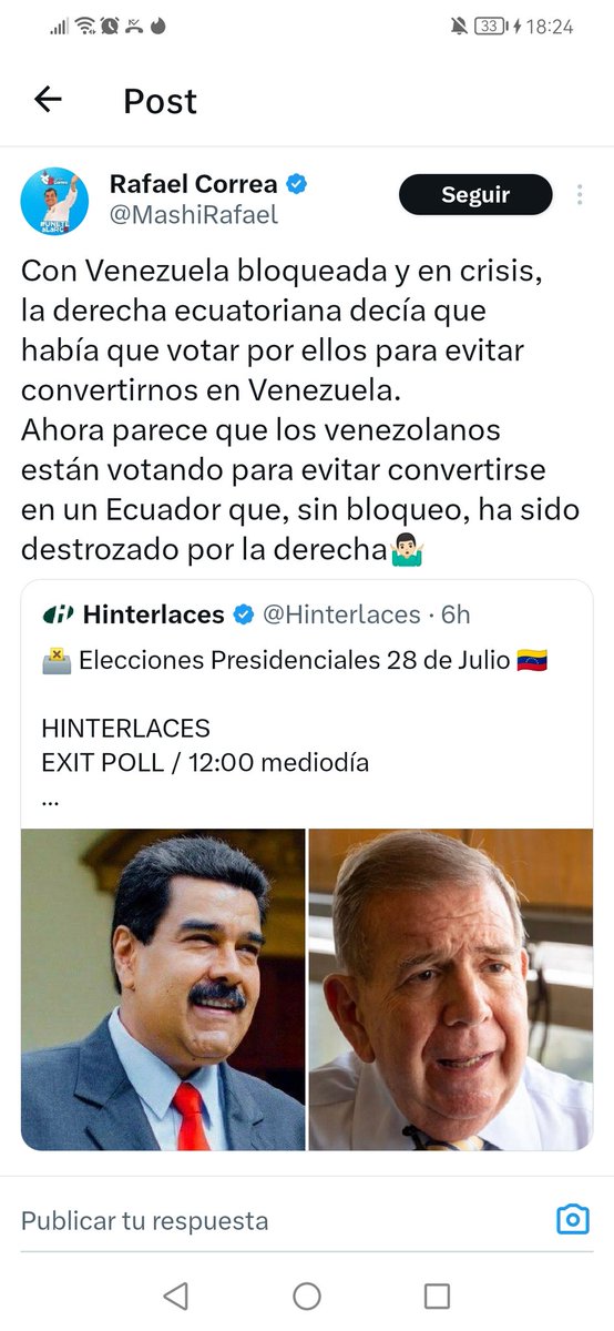 LizardoDon's tweet photo. Delincuente de mierda, que Dios te dé larga vida para que sufras en tu cuerpo y mente los horrores de tu miserable secta. Hoy empieza la debacle del dictador Maduro. Tú que tienes el alma carcomida y robozante en hiel, vas a ser el próximo en la lista del infierno. Joputa! https://t.co/euewmGsSn3