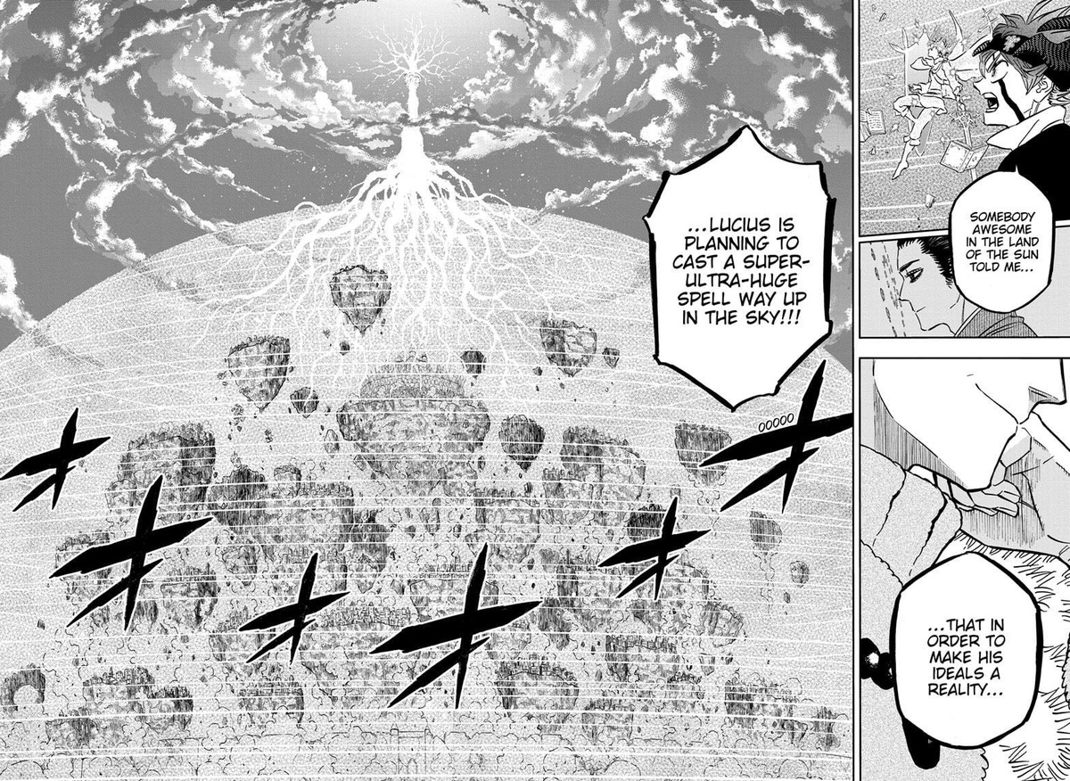 Cer_clover's tweet photo. Black Clover GIGA preview:

"The gathering of heroes and the dividing line of the world" 

We almost there for the next chapters 😤🍀 https://t.co/1y9SJTKuNL