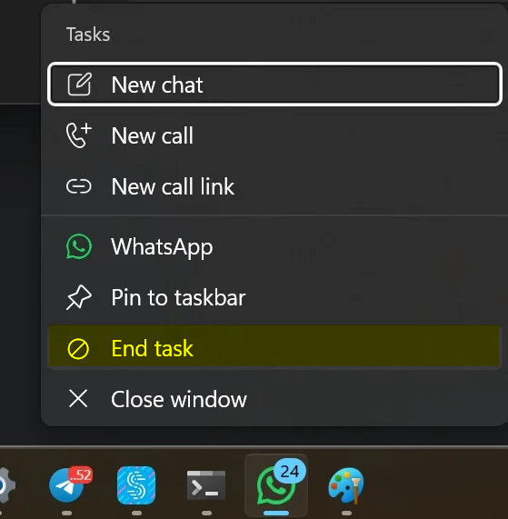 validtechnology's tweet image. Windows 11 taskbar has a hidden &quot;End Task&quot; feature, how to turn it on

Settings &amp;gt; System &amp;gt; For developers &amp;gt; End task

tinyurl.com/2zuhf7ua

#windows11 #endtask #endtaskfromtaskbar #endtaskwithouttaskmanager #validtechnologies