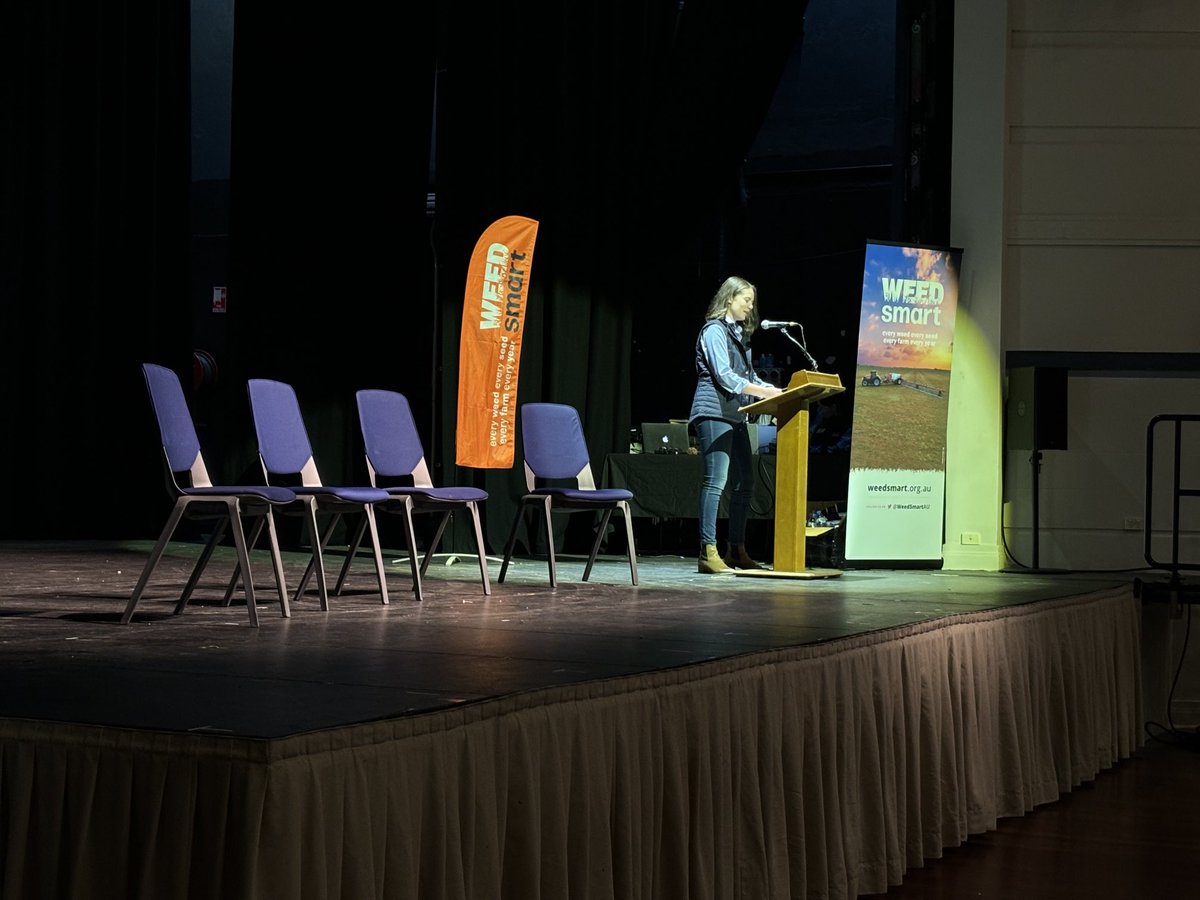 ⁦<a href="/WeedSmartAU/">WeedSmart</a>⁩ and we're all systems go. Weedsmart Week 2024 is a sold out event with record numbers.