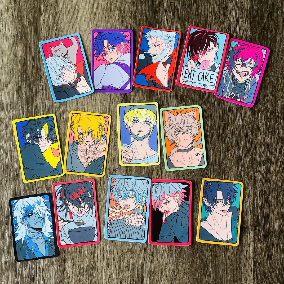 NEETPRO99's tweet photo. 🦁✒️🎭 will restock after the convention https://t.co/68AVGvQfcD