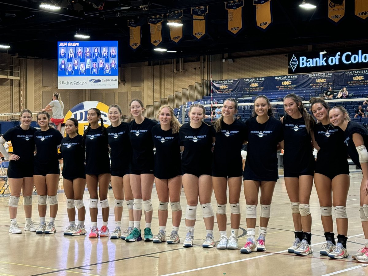 PWHS VB had an amazing weekend at the 2024 UNC Team Camp Tourney!  The team ended up 10-2 and took 3rd, but was the top Colorado team!  These young ladies played hard all weekend and made huge improvements this summer!  <a href="/cyclonespwhs/">Cyclone Athletics</a> <a href="/PuebloWestHS/">Pueblo West HS</a> <a href="/Renee_advocare/">Renee King</a>
