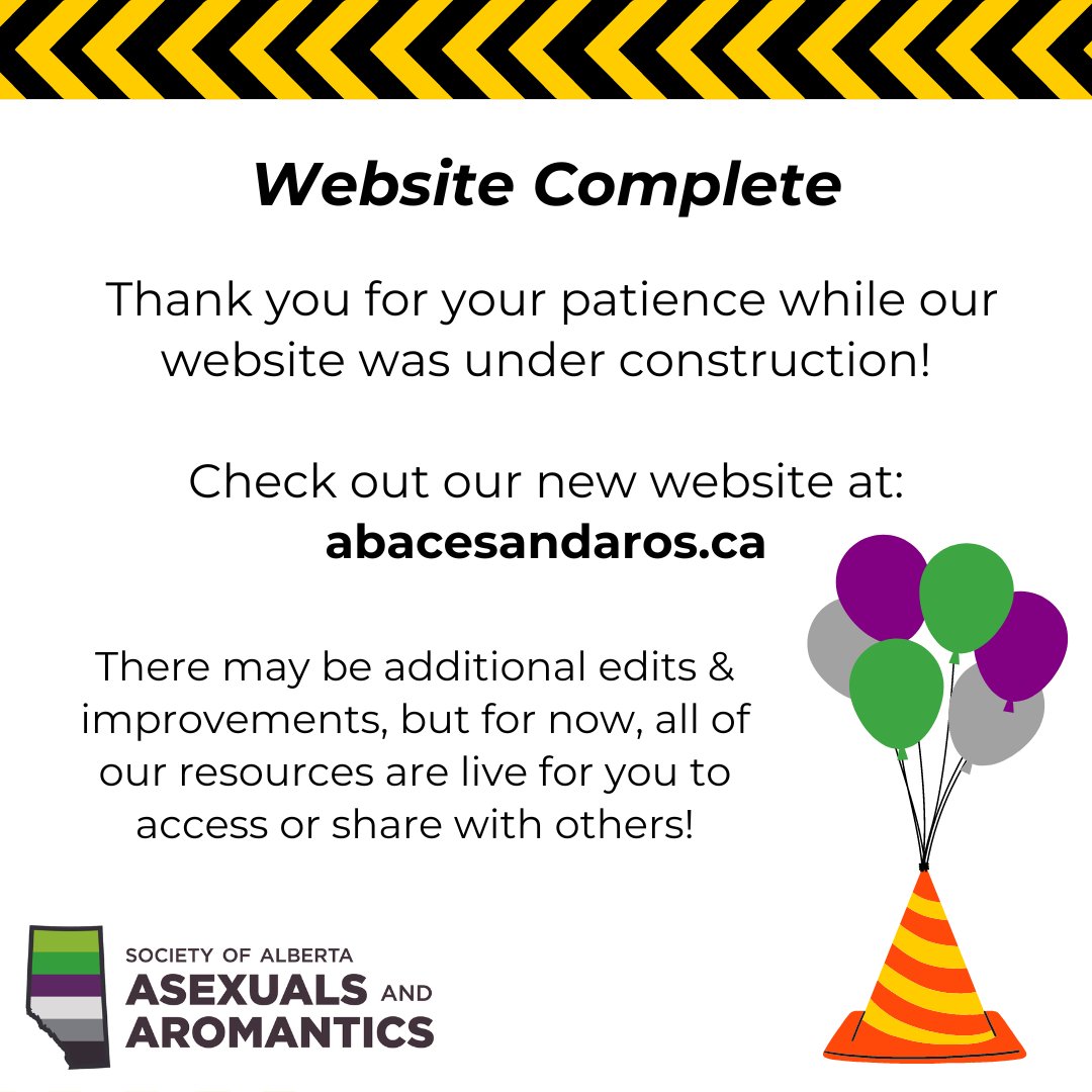 We have recently finished migrating our website to a new platform! Thank you for your patience while we were under construction. Check out the new website at abacesandaros.ca - we hope you enjoy it and find it more accessible.💚💜