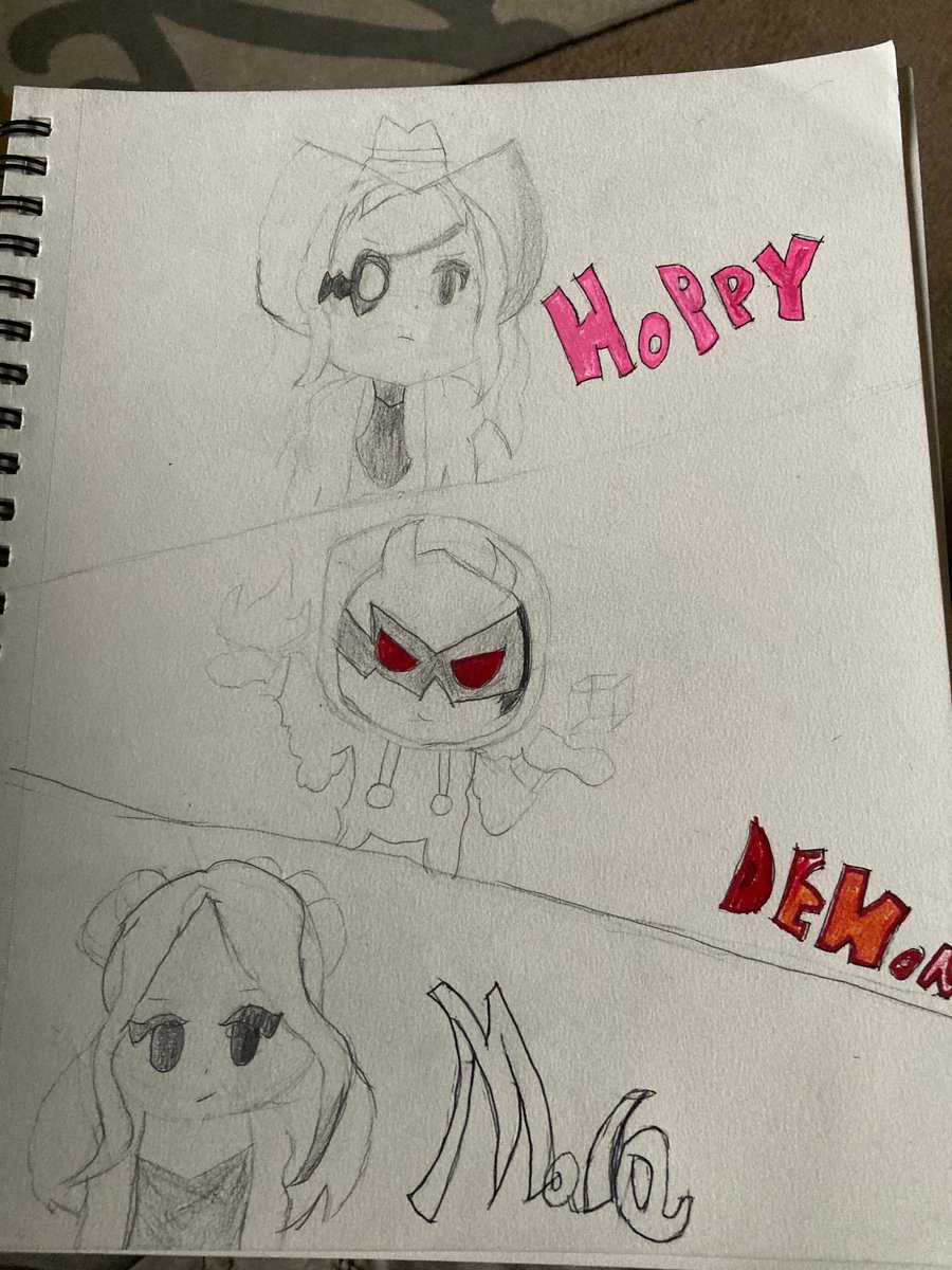 GhostManiaYT's tweet photo. OMG HELP GUYS IM NOT DEAD :3

anyways here’s some art of @xDemonRBLX @ShesMaraYT and @H0ppy819 https://t.co/I7FUjJQsbT