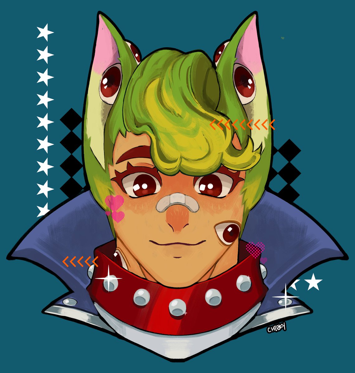FynnFetch's tweet photo. A sneaky peaky !!

HI HI EVERYONE !! YOU FINALLY GET A GOOD LOOK AT MY FACE !!

(🎨 by @Chiokyya0 !! THANK YOU !!)

#FynnFetch #FetchASketch https://t.co/NuEUNHAixH