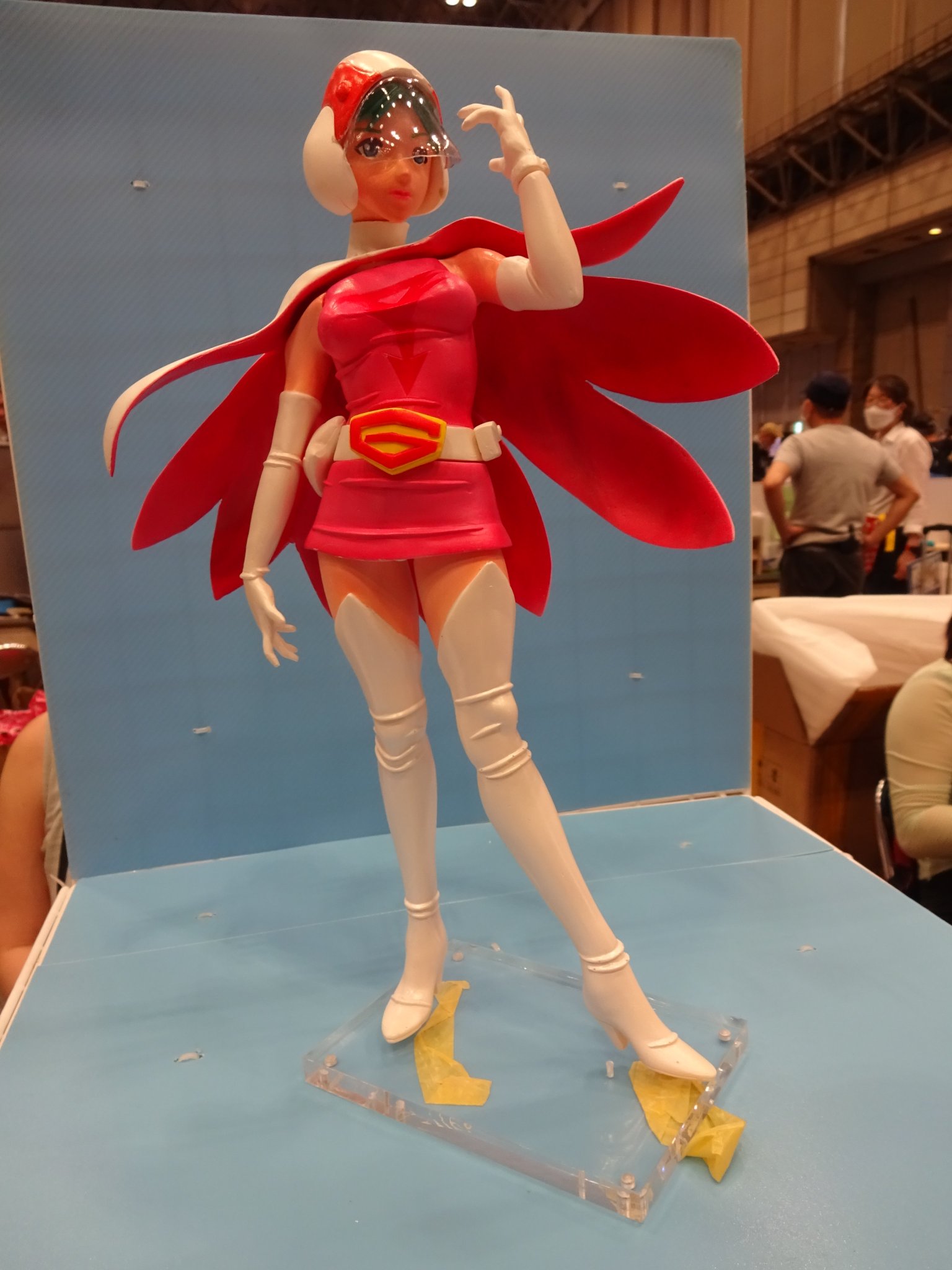 科学忍者隊ガッチャマン 白鳥のジュン ガレージキット ドールハウス