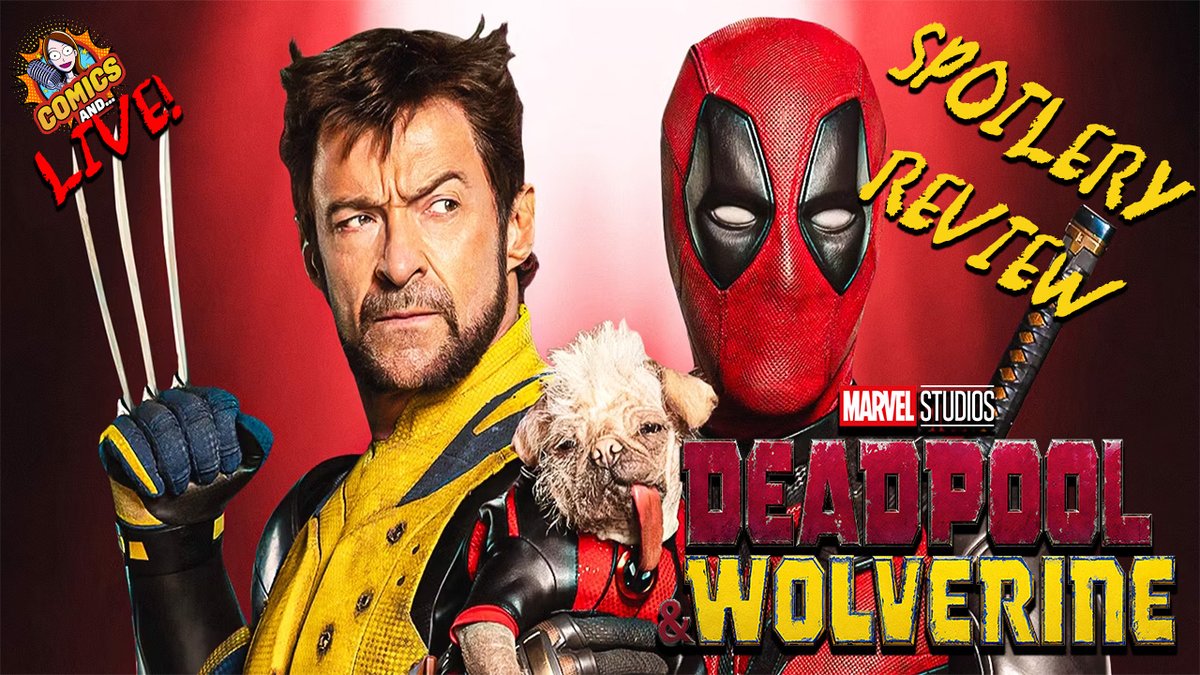 comicsand_'s tweet photo. 🚨🚨TUESDAY 6PM EST🚨🚨
https://t.co/FTBYj2A2fb
Deadpool & Wolverine Spoilery Review
Join my @Red5Network brother Andrew from @Sci_Fictionary and I as we go full blown fanboy all over #DeadpoolAndWolverine's face. So safe to say big fat SPOILER WARNING, because we're spilling all the foul mouthed TEA!!! We've been holding in all weekend, Join us in the live chat Tuesday @ 6pm EST as we finally BURST!!!! #Red5Family