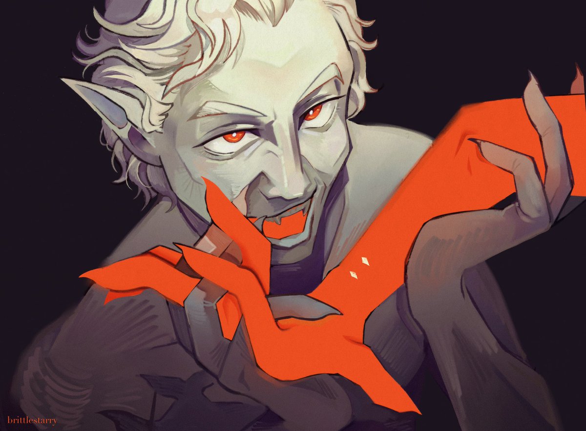 vampire bite 

#astarion