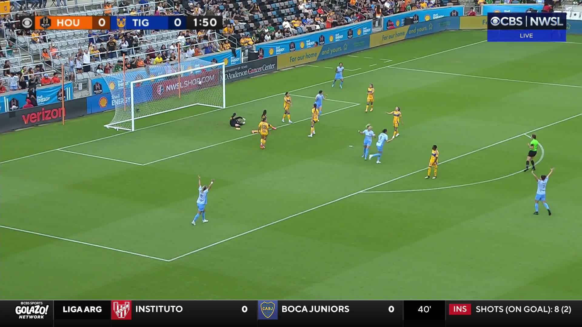 HOUSTON STRIKE EARLY 💪Diana Ordoñez with a stellar finish @HoustonDash 🔥