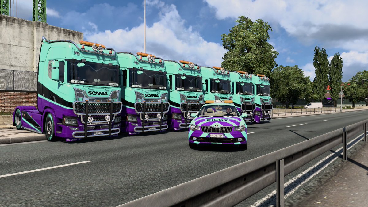 DriveAlong2021's tweet photo. Recap from ANTAI LOGISTICS JULY CONVOY - 2024 that took place on Saturday which is there final event for now which is our partners we welcome you back when you return with your convoys. ❤️ 

#VTC #ets2 #TMP #convoy 

@antailogistics 

Thank you for trusting us for a long time 🙂 https://t.co/apdEBm1SIW