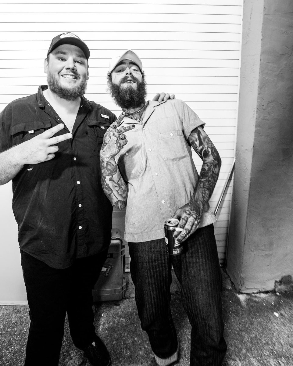 lukecombs's tweet photo. “Guy For That” song and music video with @PostMalone out now. https://t.co/4aExf9mYzc