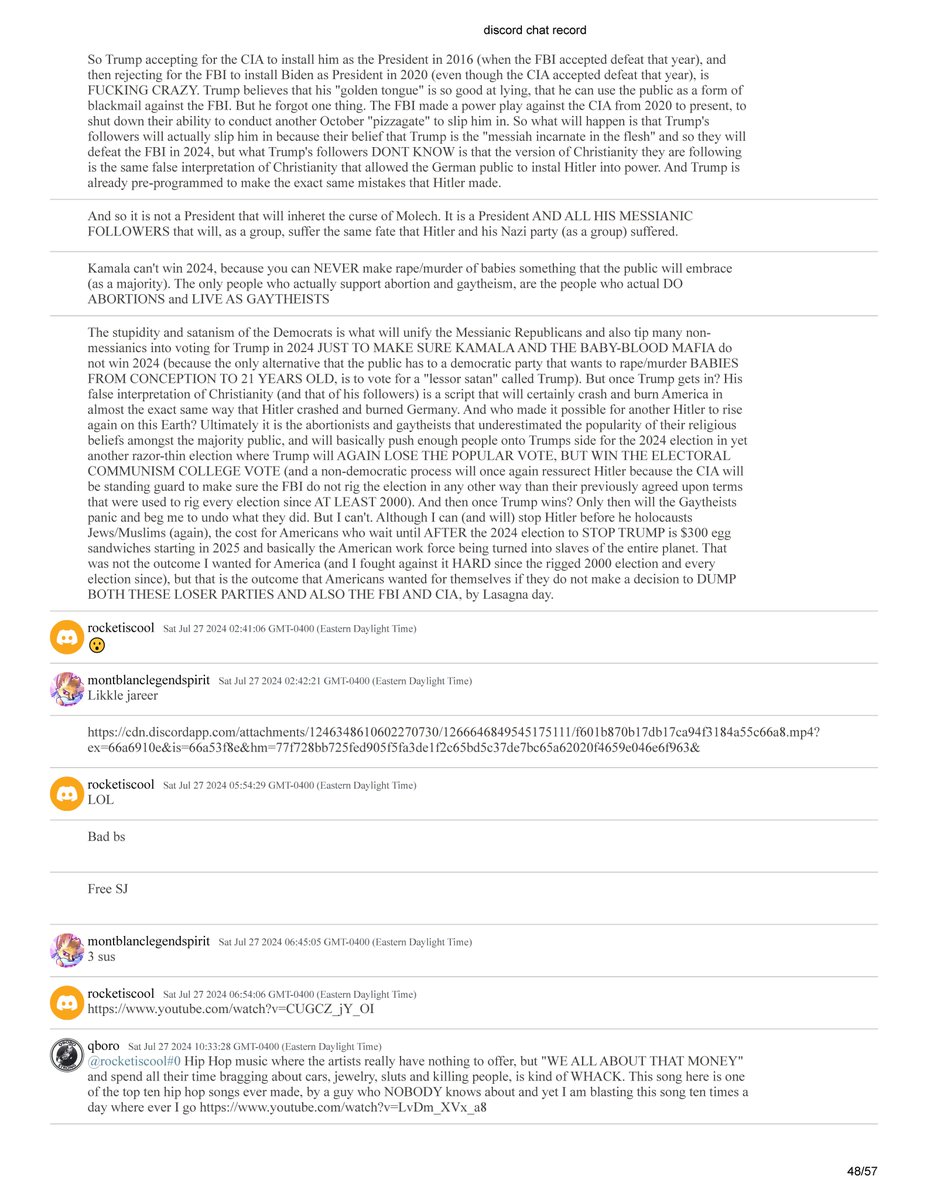 Syrian ISIS brags about infiltrating Lebanon &amp; plotting imminent terrorist attack on Syrian Golan Heights @  chat.techhaven.to (on DMs &amp; private group chat) and I expose their threats on Discord the day before the attacks. FBI/CIA scam to false blame Hezbollah/Iran EXPOSED: