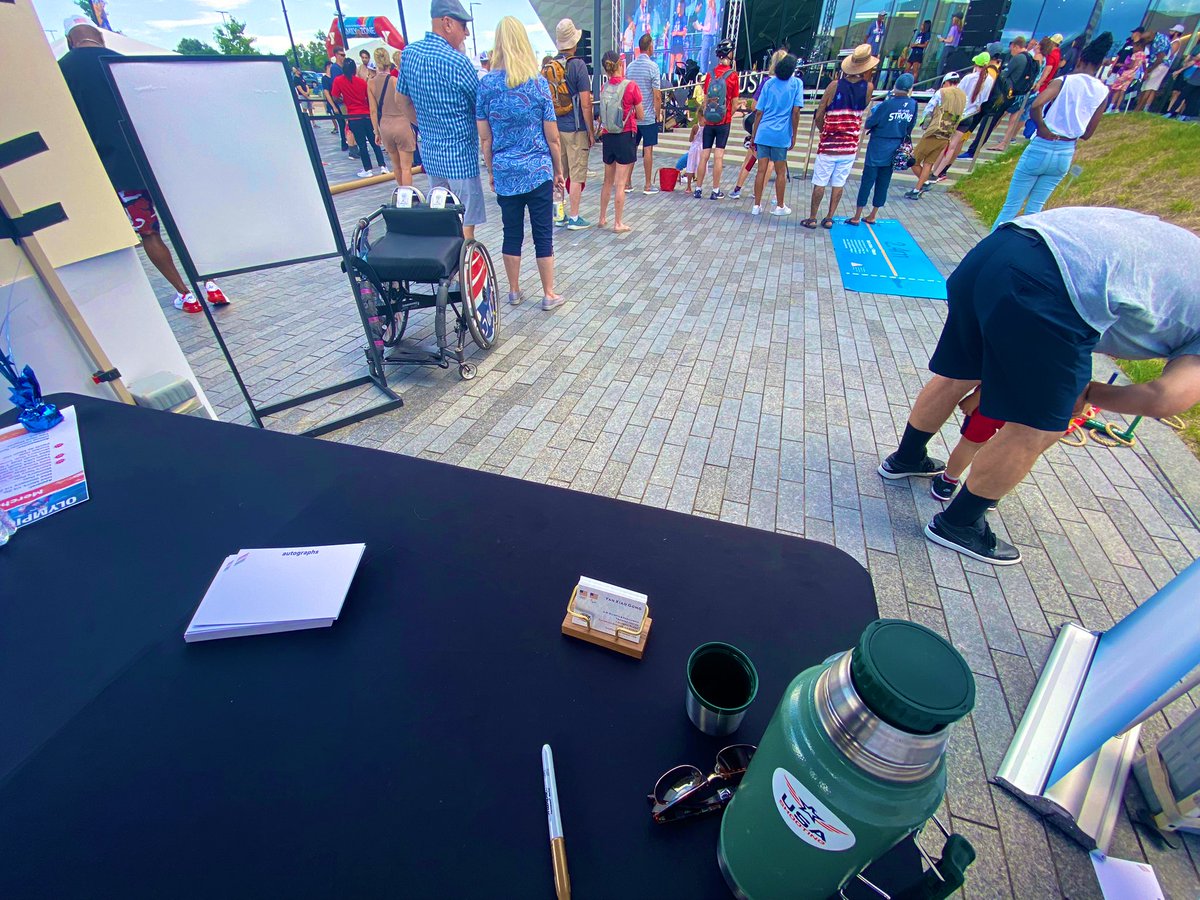 XiaoTeamUSA's tweet photo. 🇺🇸🇫🇷 Thank you for having me @USOPMuseum for the Summer Festival. Representing this great nation is the absolute honor I will indulge. 
🌍

#Paris2024 #TeamUSA #USAShooting #USOPMuseum @KOAA @rmpbs @CentreCoGazette https://t.co/ZbPDdp2IBy