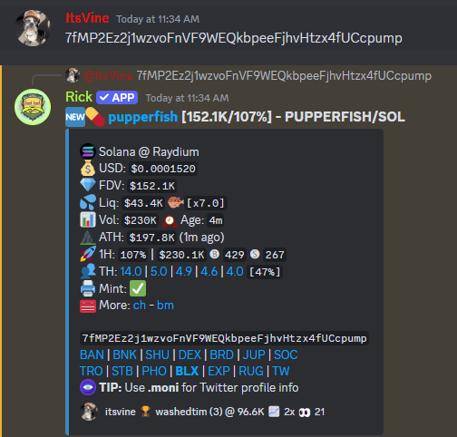 PumpVerse's tweet photo. PumpVerse had $pupperfish at $150k, thats a 40x🍴!

#pumpverse #pumpfun #sol https://t.co/MaWWsIgwe5