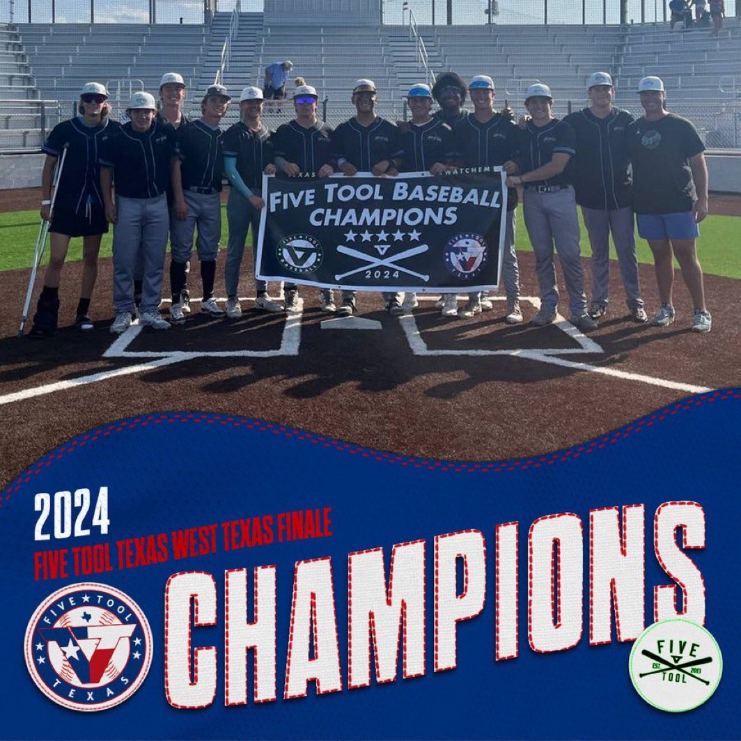 Congrats to our 15U Black and 16U Gold PTG Royals teams on winning the <a href="/FiveTool/">Five Tool Baseball</a> West Texas Finale!!  Great way to wrap up the summer as CHAMPIONS🏆🏆 #PTGRoyals