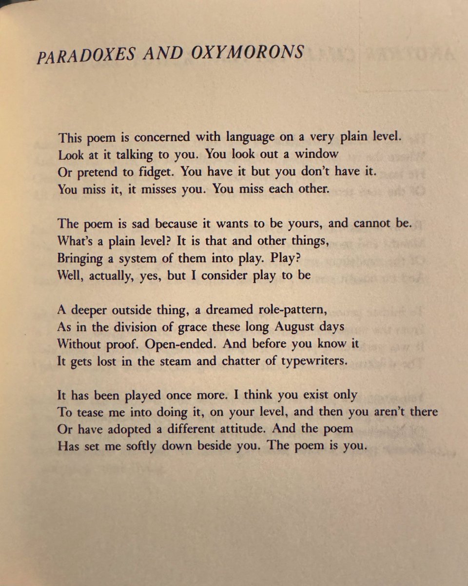 “The poem is you.” Happy birthday to John Ashbery.