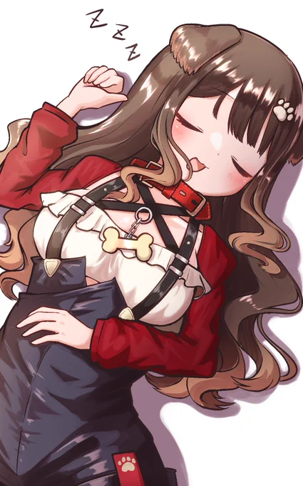 お昼寝ドッグ#きゃんすけっち 