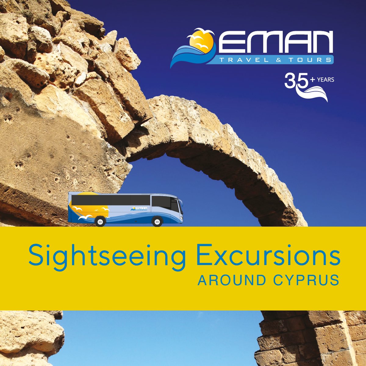 EMANTRAVEL's tweet photo. Discover Cyprus with our English Guided Coach excursions! 🚌 🇨🇾

More information available in our website:

https://t.co/nNIdatTdni

💛🇨🇾 #MyCyprusEscape #VisitCyprus #LoveCyprus https://t.co/jGdD7WK5iP