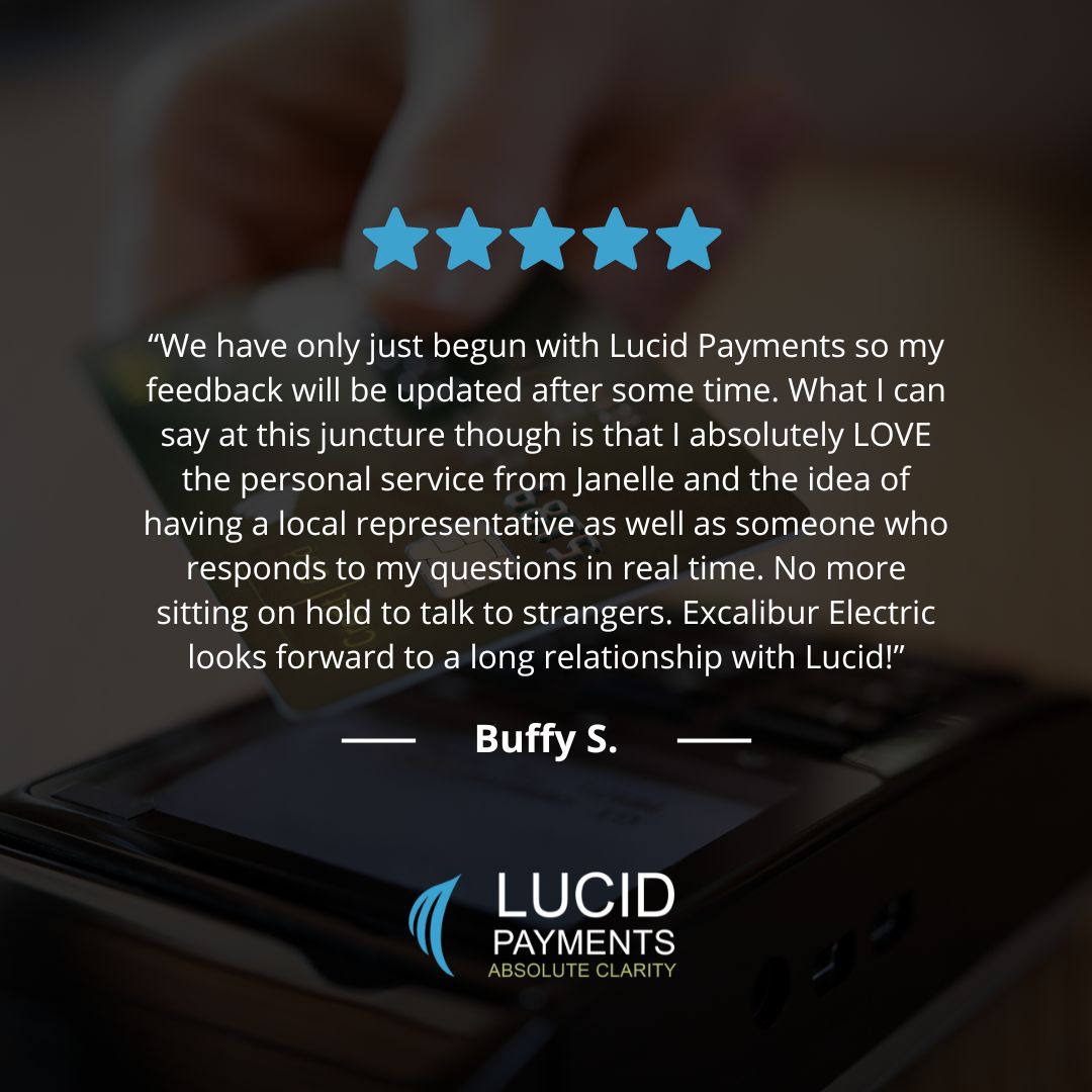 Lucid_Payments's tweet image. Check out this wonderful feedback from our new client! We&apos;re thrilled to hear you&apos;re pleased with our service and excited to be your local payment solution moving forward.

#localchoice #customerservice