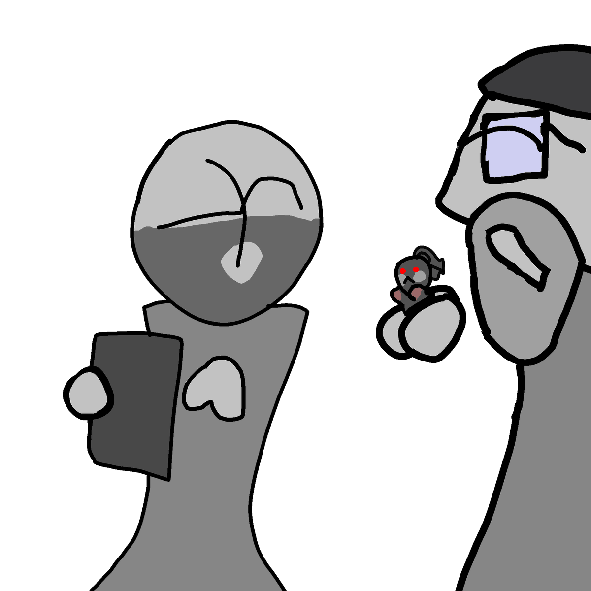 Mecpro00603137's tweet photo. Uno de mis 2b enviudo hace un mes así que no le vendría mal tener a su propio hank bebé 
#madnesscombatfanart #madnesescombathank #madnesscombat2b #madnesscombatbossman https://t.co/RPD26Kh1fD