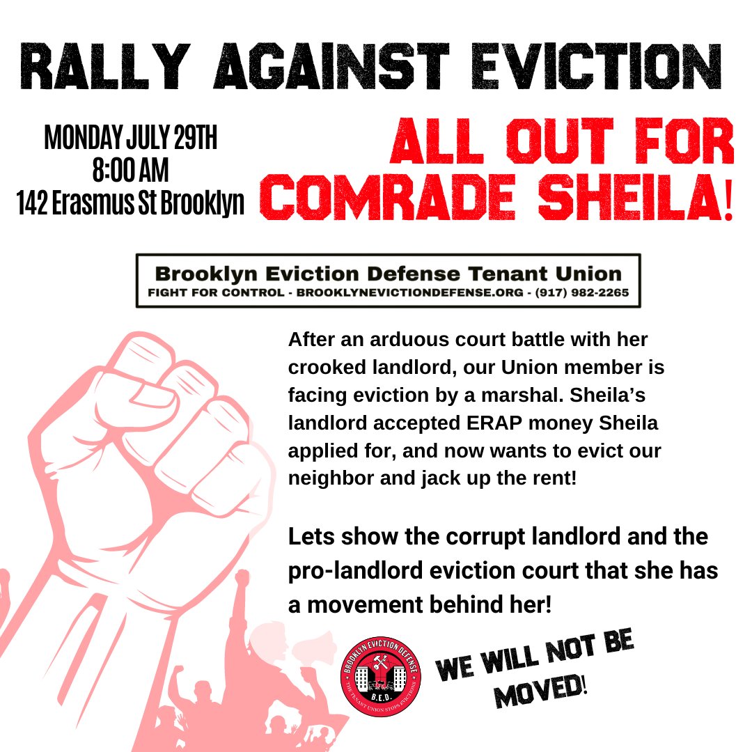 Brooklyn Eviction Defense Tenant Union tweet media