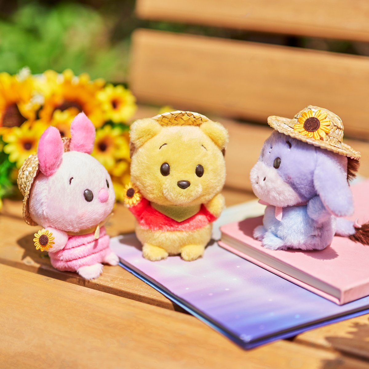 🌻⌒⌒⌒⌒👒 夏らしさ満点なぬいぐるみが登場✨ 👒⌒⌒⌒⌒🌺 麦わら