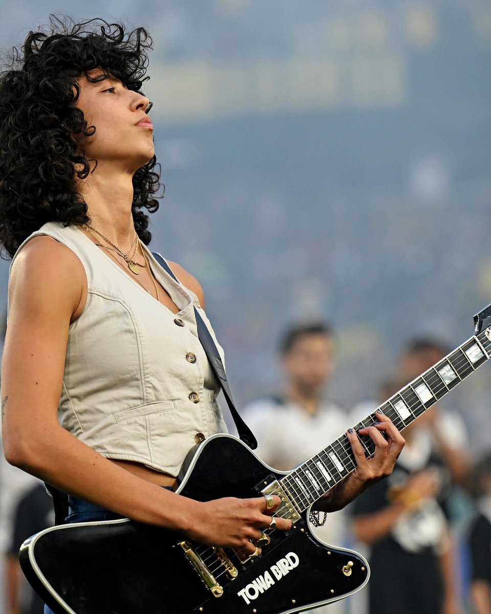OmiGozon's tweet photo. TOWA BIRD 🎸at the 2024 Major League Soccer All Star Games ⚽️ USA https://t.co/INN7VNICae