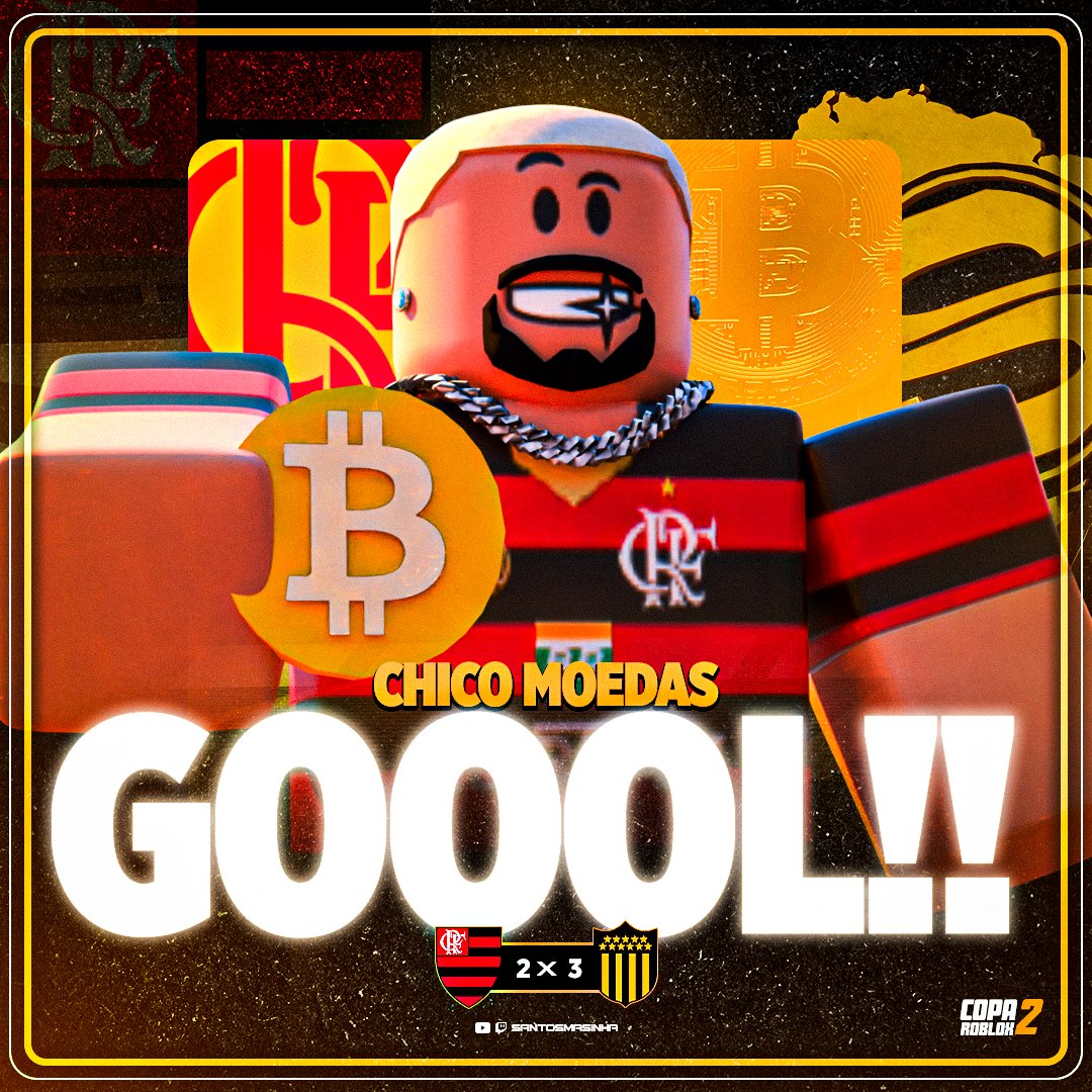 Copa_Roblox's tweet image. ⚽ GOOOOOOL DO FLAMENGO!
👕 Chico Moedas - 9⃣
⏰ 90+2' - (2°T)
#CopaRoblox2 🏆 - Final
🟥 #Flamengo 2 × 3 #Peñarol 🟨
📺 youtube.com/watch?v=S522_4…