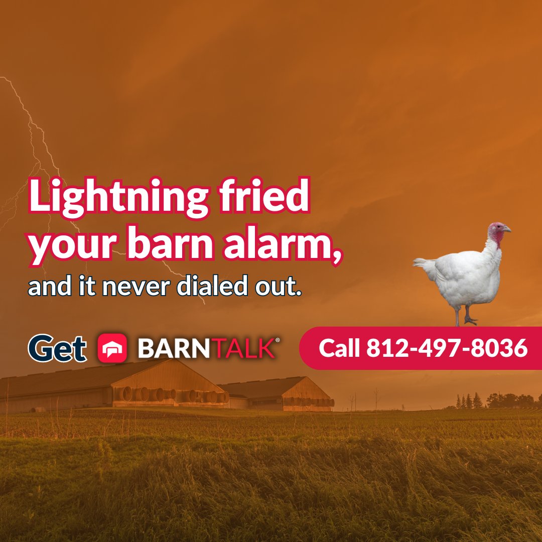 Don't let your old alarm system put you at risk during a thunderstorm. Upgrade to BarnTalk and stay connected when it matters most. Don't let lightning catch you off guard. #StaySafe #BarnTalk #AlarmSystemUpgrade 🌩️🚨